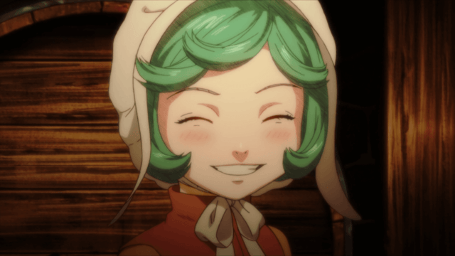 When guts kidnaps farnese to get out of the camp, the spirits pursue them. What chapter of Berserk's manga did the anime Berserk