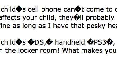 The bullet symbol may take any of a variety of shapes, such as circular, square, diamond or arrow. macos - Why are Craigslist posts full of question marks