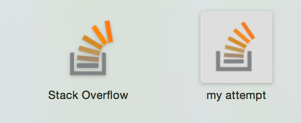 How Does Stack Overflow Make It So Their Apple Touch Icon Doesn T Have A Border Effect
