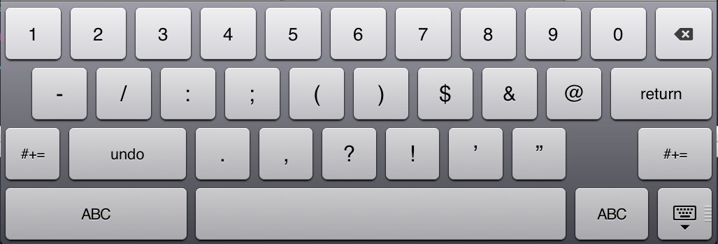 phonepad keyboard
