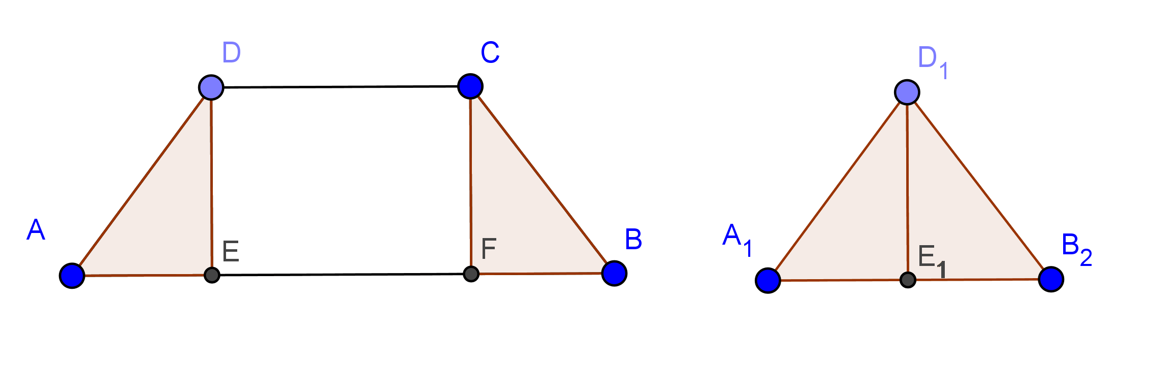 Calculates the area of a trapezoid given two parallel sides and the height. Area Of A Trapezoid Without The Height Mathematics Stack Exchange