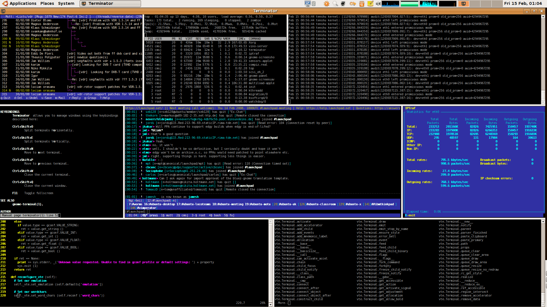The current source code release is version . command line - Terminal emulator with split panes for