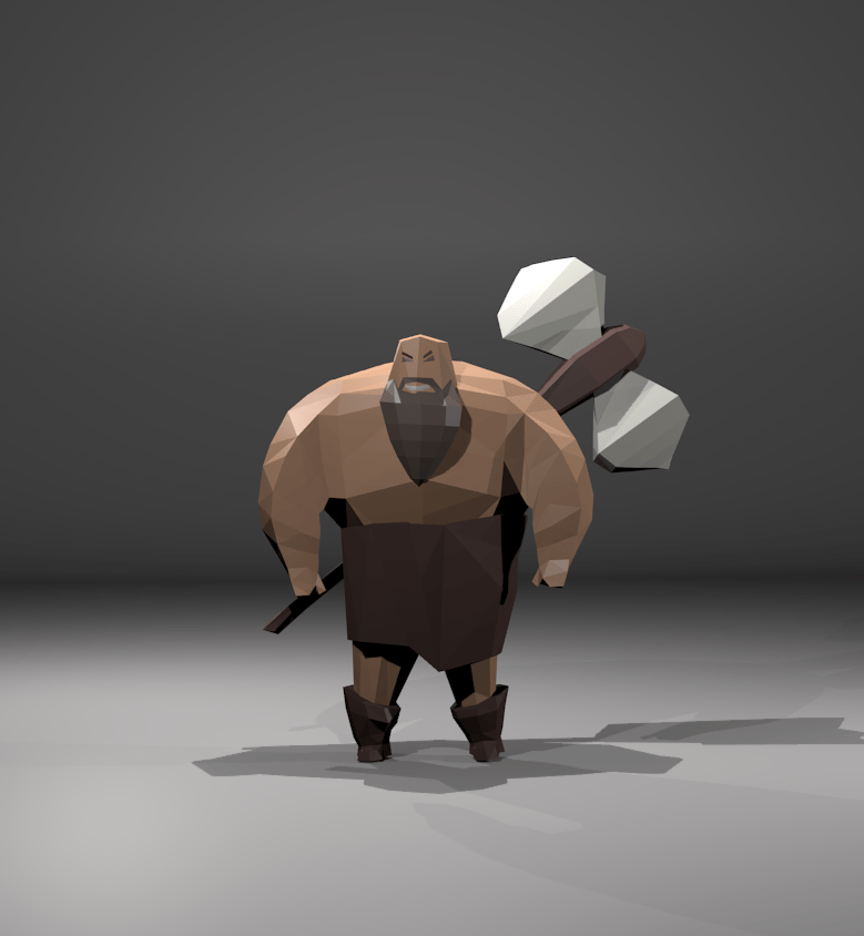 How To Achieve Dramatic Composition With Low Poly Models Blender Stack Exchange