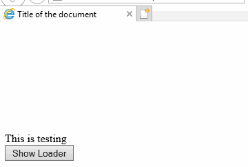 How Do I Make A Gif To Animate In Ie After It Was Hidden Stack Overflow