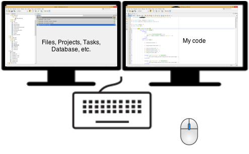 Find & download free graphic resources for multi screen mockup. Use Netbeans 8 On Dual Monitor On Windows Stack Overflow