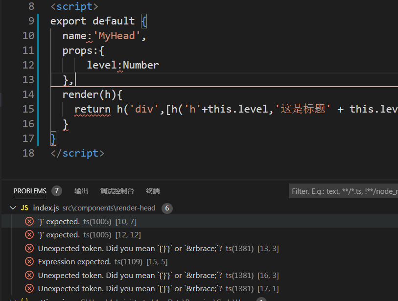 My Code Is Right But Eslint Give Me A Error How Does It Come Stack Overflow