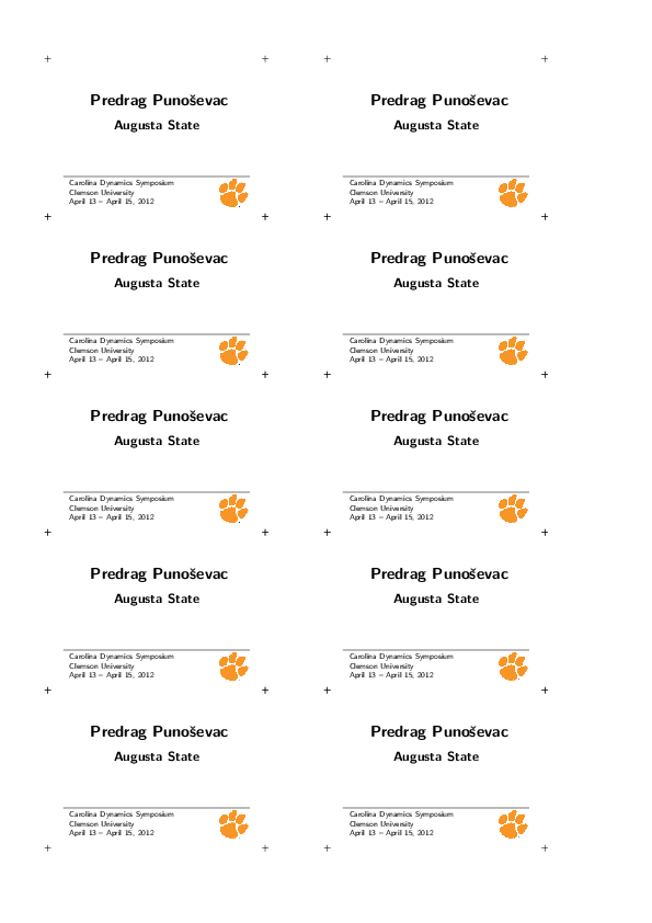 template for cubicle tags desk tags in latex tex latex stack exchange