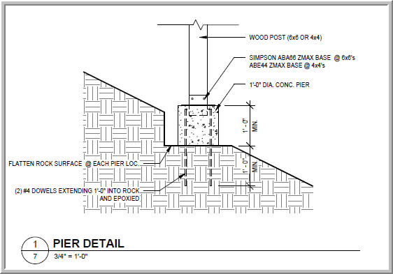 Below are 7 top images from 16 best pictures collection of pier and beam house plans photo in high resolution. concrete - Foundation for structure on bedrock - Home Improvement Stack Exchange