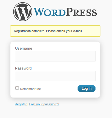 Simply go to the wp mail smtp » settings page and switch to the 'email test' tab. How To Redirect A Sucessful Registration To A Page Template Wordpress Development Stack Exchange