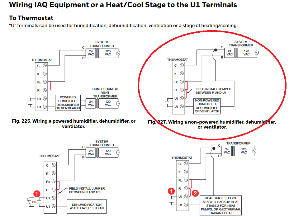 Read and download honeywell thermostats th8321wf1001 installation guide online. Aprilaire 600m Wiring To Honeywell Th8321 Stat Home Improvement Stack Exchange