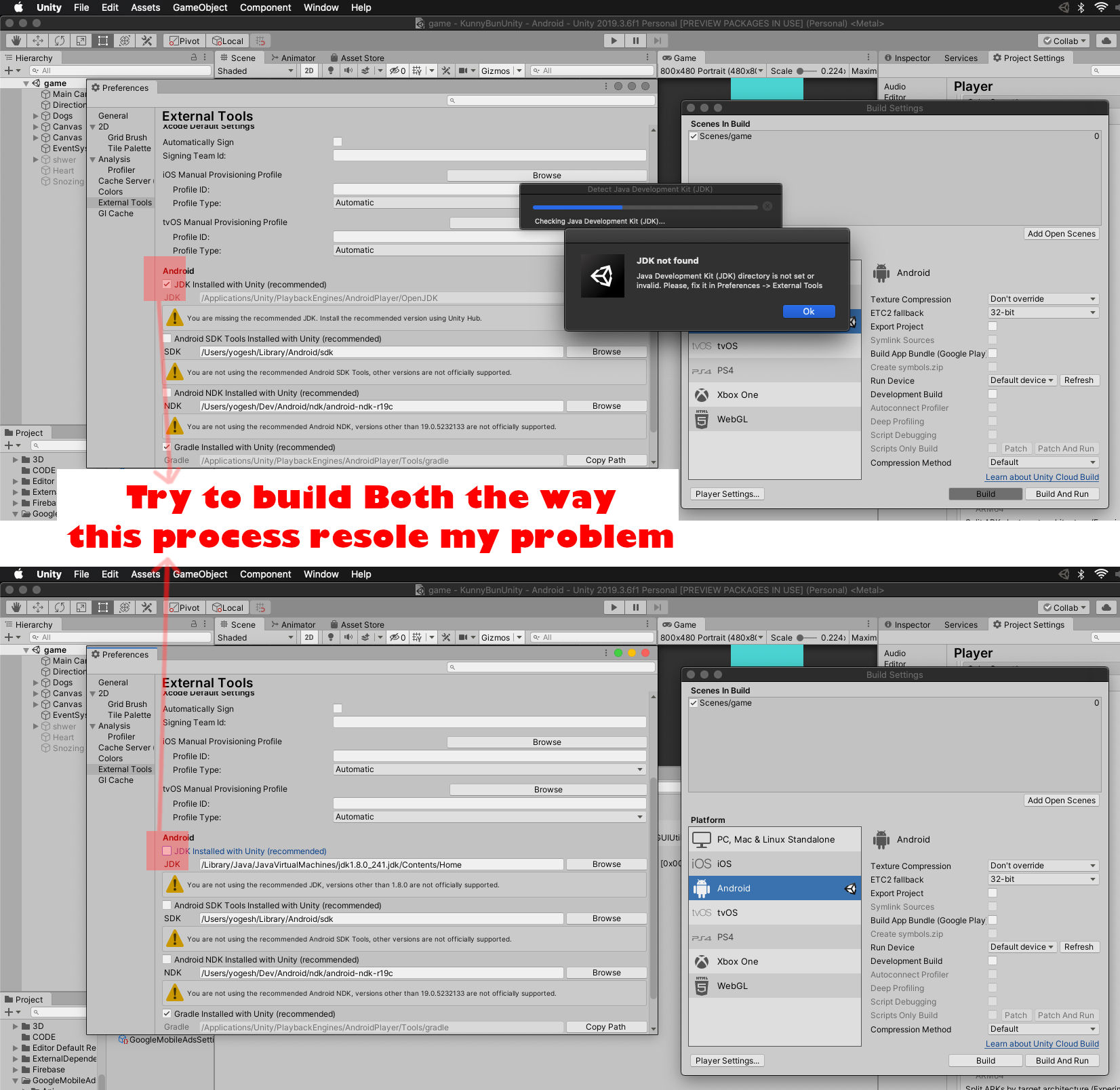 4 I face the same issue trying to update my android SDK and Try to build with both JAVA SDK tool this resolve my Issue (check ref Img)
