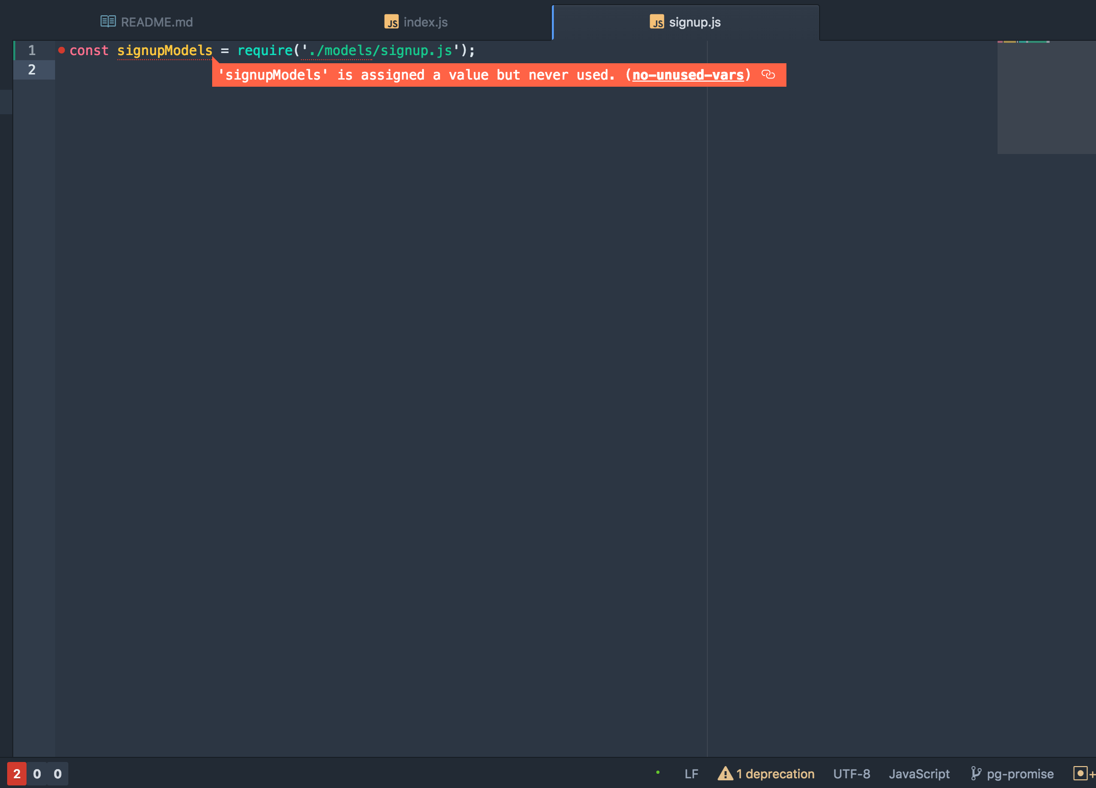 Switch Eslint Appearance On Atom Stack Overflow