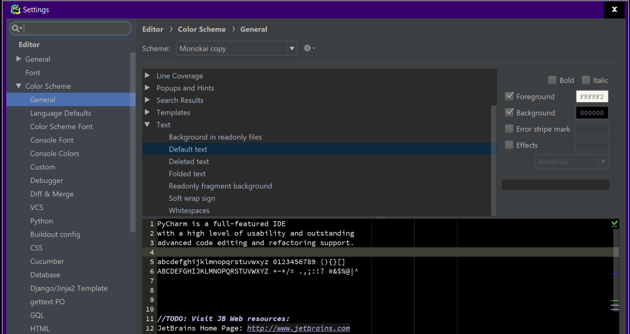 How To Change Pycharm Code Editor Background Color Stack Overflow