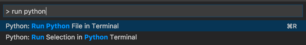 Run Python File in Terminal