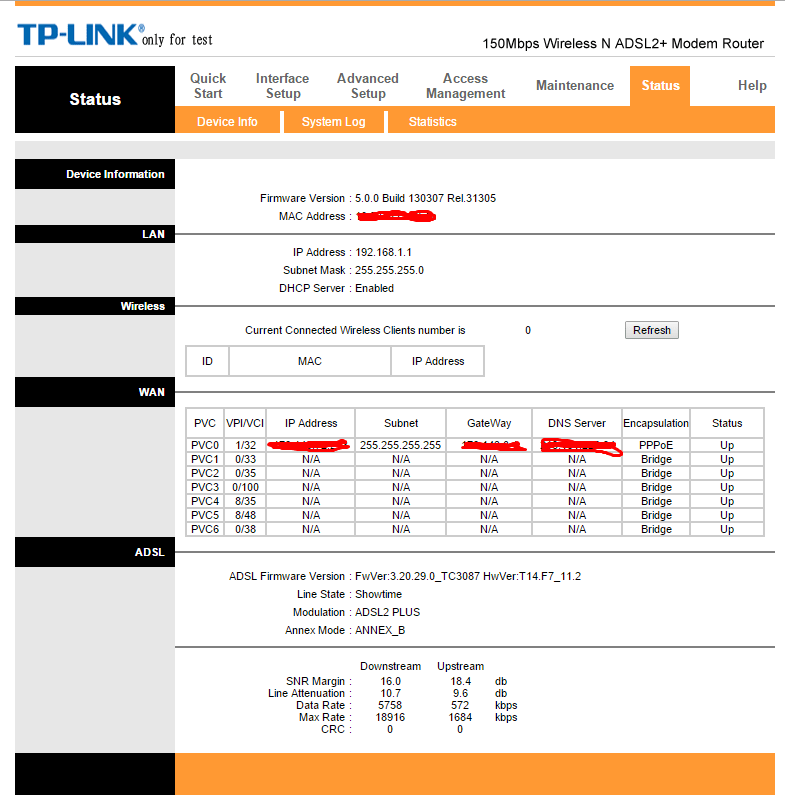 Hold paper clip or pin down for 10 . Set Bandwidth On Tp Link Td W8951nb Router Super User