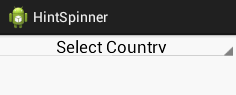 Spinner Title