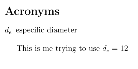 Building acronyms is another one of my favorite pastimes. Dealing With Math Acronyms From Acro Package In Math Mode Tex Latex Stack Exchange