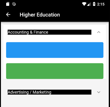 Flutter Expansion Tile Header Color Change And Trailing Animated Arrow Color Change Stack Overflow