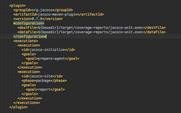maven configuration