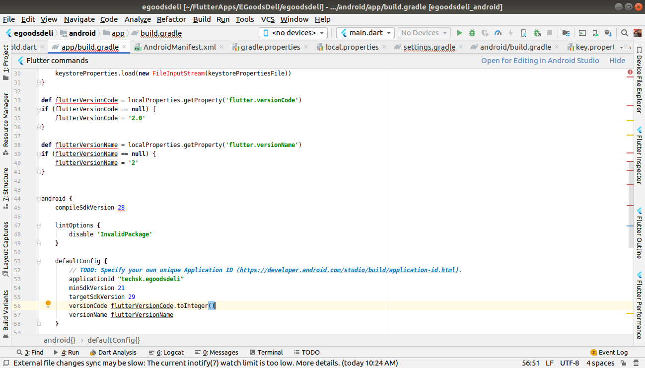 build.gradle(app module) file