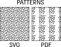 Svg patterns are used to fill or stroke svg graphic objects. Inkscape Save As Pdf Destroys Patterns Super User