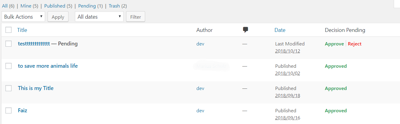 When we publish wordpress posts, it updates posts status to 'publish' and post is visible to . Wordpress Update Custom Post Status By Clicking Custom Link In Admin Stack Overflow