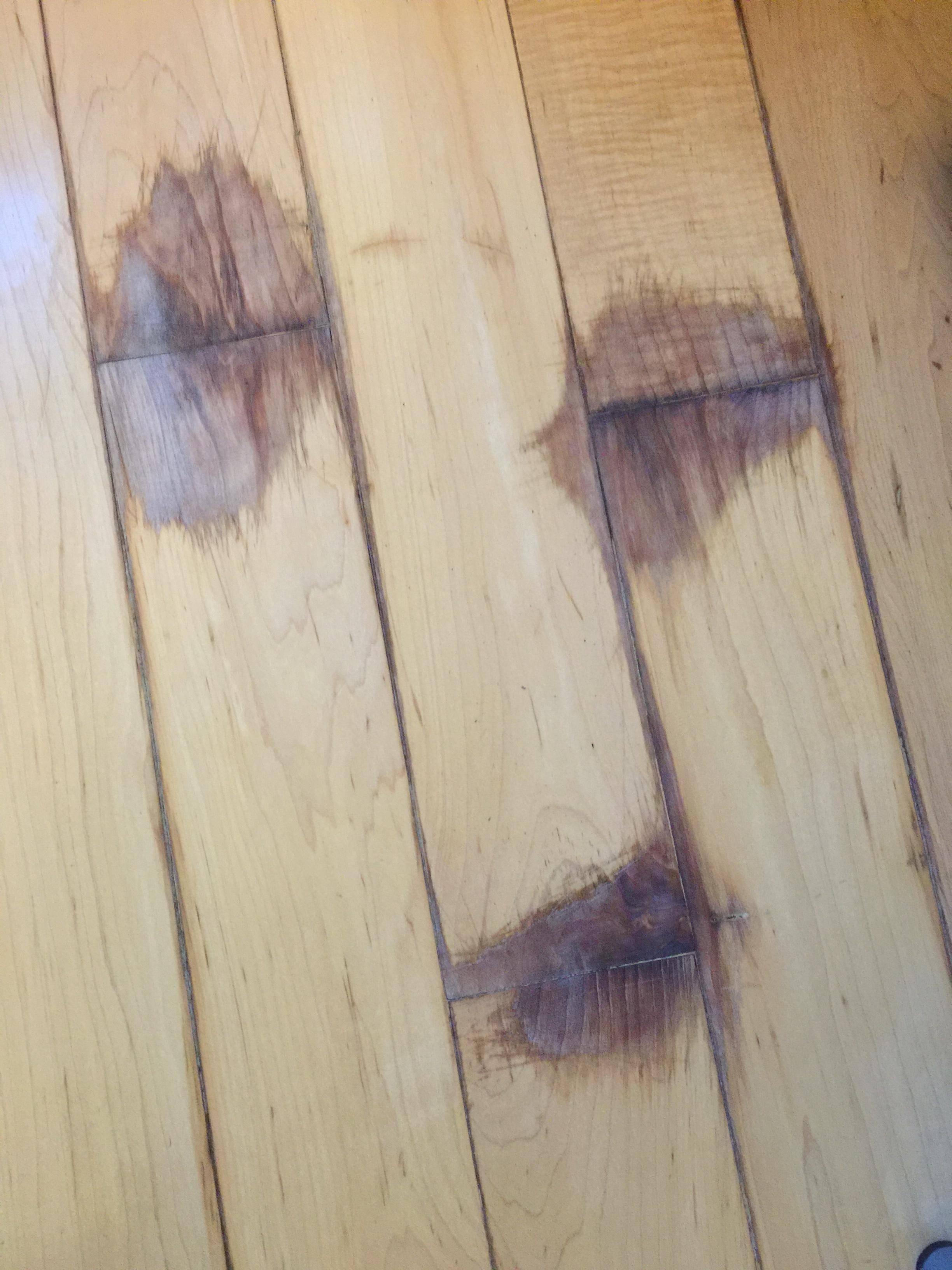 Adding a wood floor to your home can increase its value and elevate your style. repair - How can I cover up wood floor stain spill damage