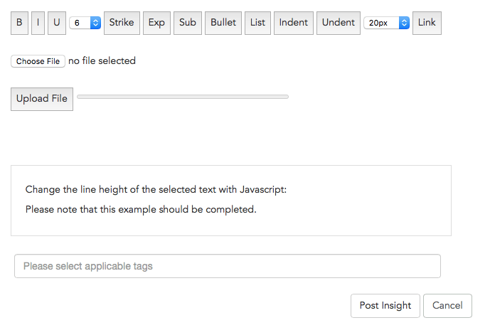 Learn about insider help member preferences does anyone have a (preferably free) gui tool they recommend for really simple html editing? Javascript Upload And Display Image In Wysiwyg Editor Stack Overflow
