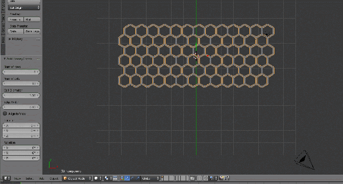 Modeling - How can I make a hexagonal grill? - Blender Stack Exchange Modeling - How can I make a hexagonal grill? - Blender Stack Exchange