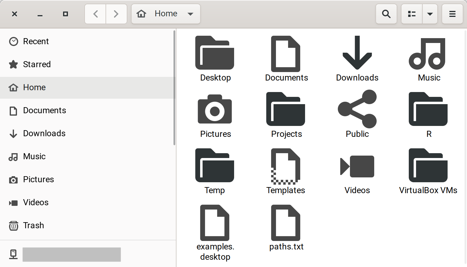 Customize white folder icon in any size up to 512 px. Gnome Home Folder Icons Are Black And White Symbolic Icons With The Adwaita Icon Theme Ask Ubuntu