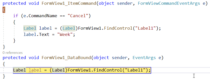 set a customized function when press cancel button in form view in vb.net | The ASP.NET Forums