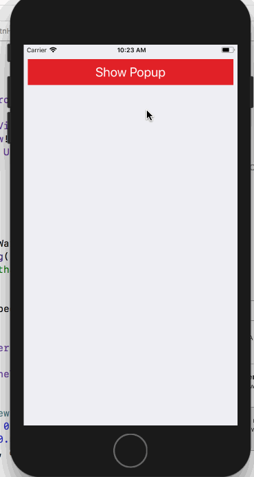 关于ios：快速弹出UIView动画 码农家园