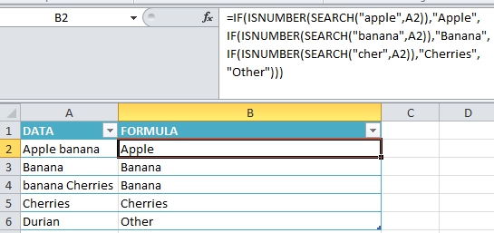 If is an extremely useful function, but it is limited to evaluating one condition. Ms Excel If Isnumber Search For Multiple Text Using And Or Or Operator Stack Overflow