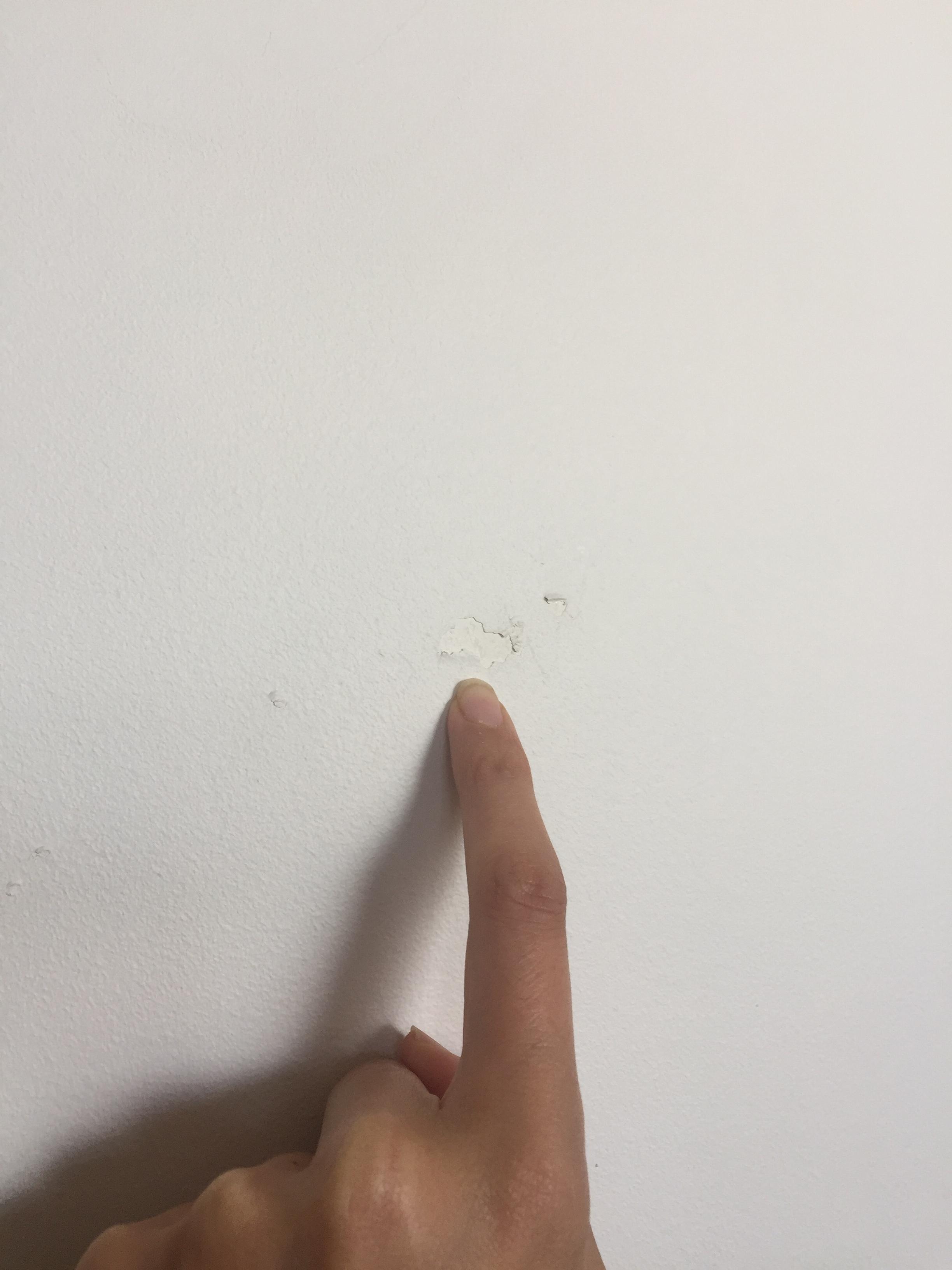 Scrape try taking the flaky, peeling paint off the wall with a lone scraper. How Can I Fix Chipped Paint From The Wall Home Improvement Stack Exchange