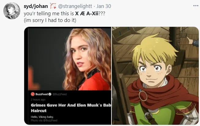 The richest person in the world set . Elon Musk Son Haircut Elon Musk And Singer Grimes Baby Gets A Vikings Haircut And Netizens Can T Stop Laughing