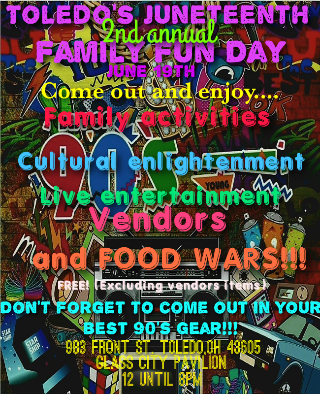 Juneteenth Art . Toledo's Juneteenth 2nd Annual Family Fun Day! - FOX36 Toledo