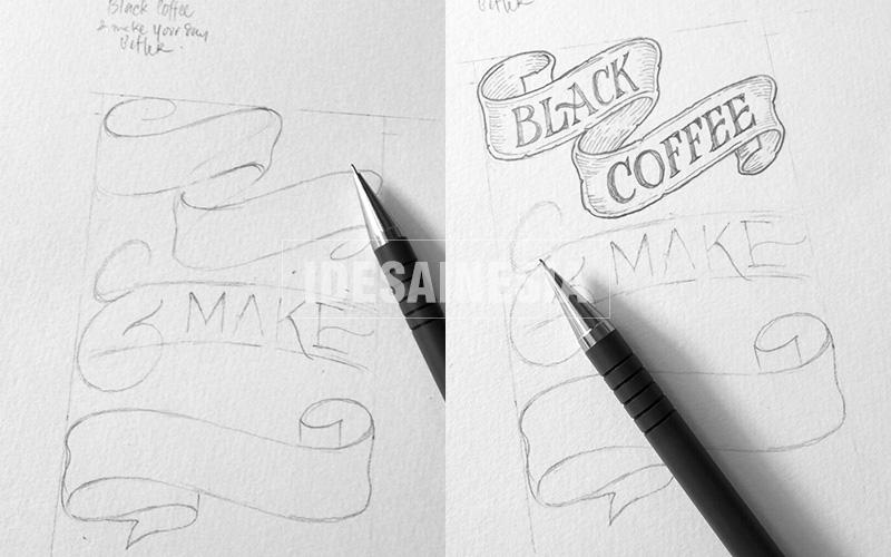 Tutorial Teknik Dasar Hand Lettering - IDEsainesia