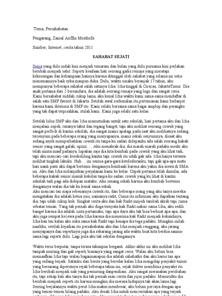 14++ Cerpen sahabat jadi cinta sejati info | Cerita