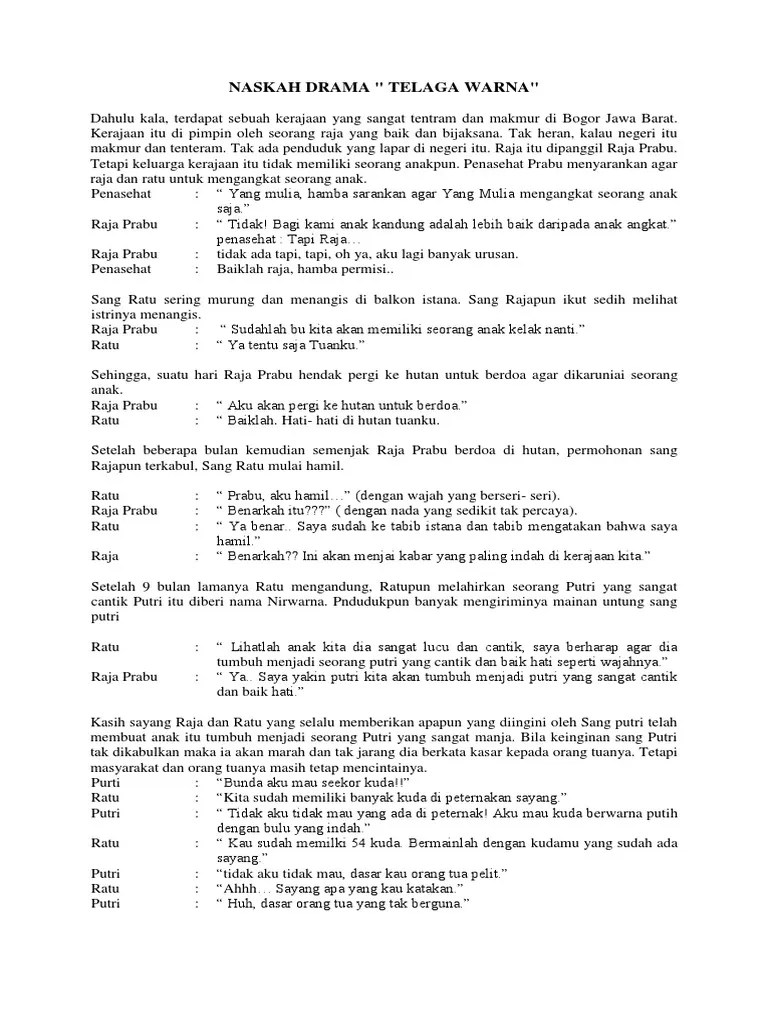 Teks Drama Lutung Kasarung Bahasa Sunda