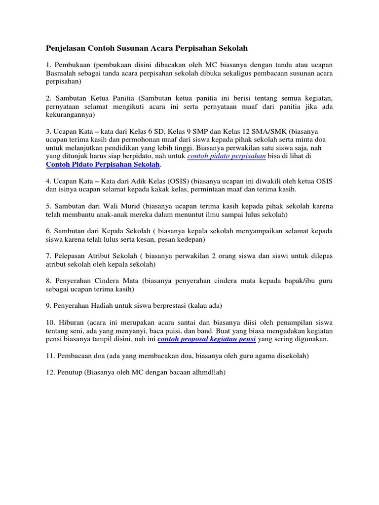 Kata2 Perpisahan Untuk Adik Kelas - englshnat