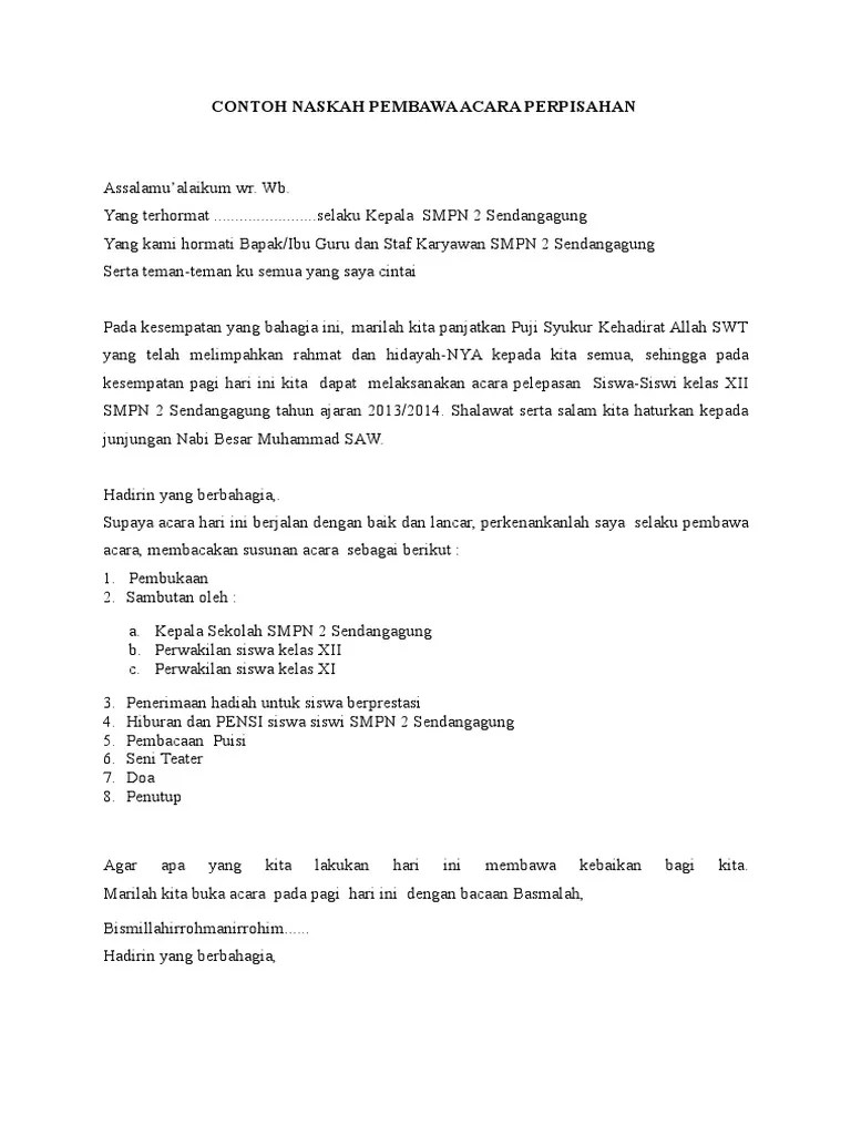 Teks Pembawa Acara Bahasa Sunda – Beinyu.com