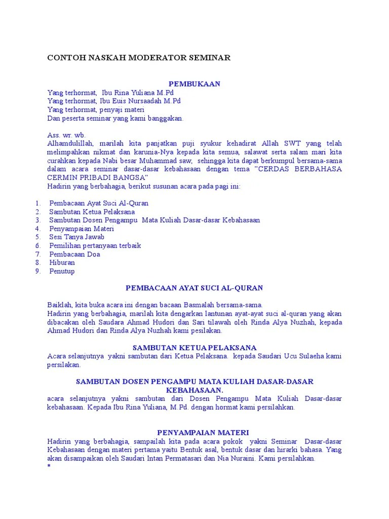 57+ Contoh Teks Moderator Webinar Online