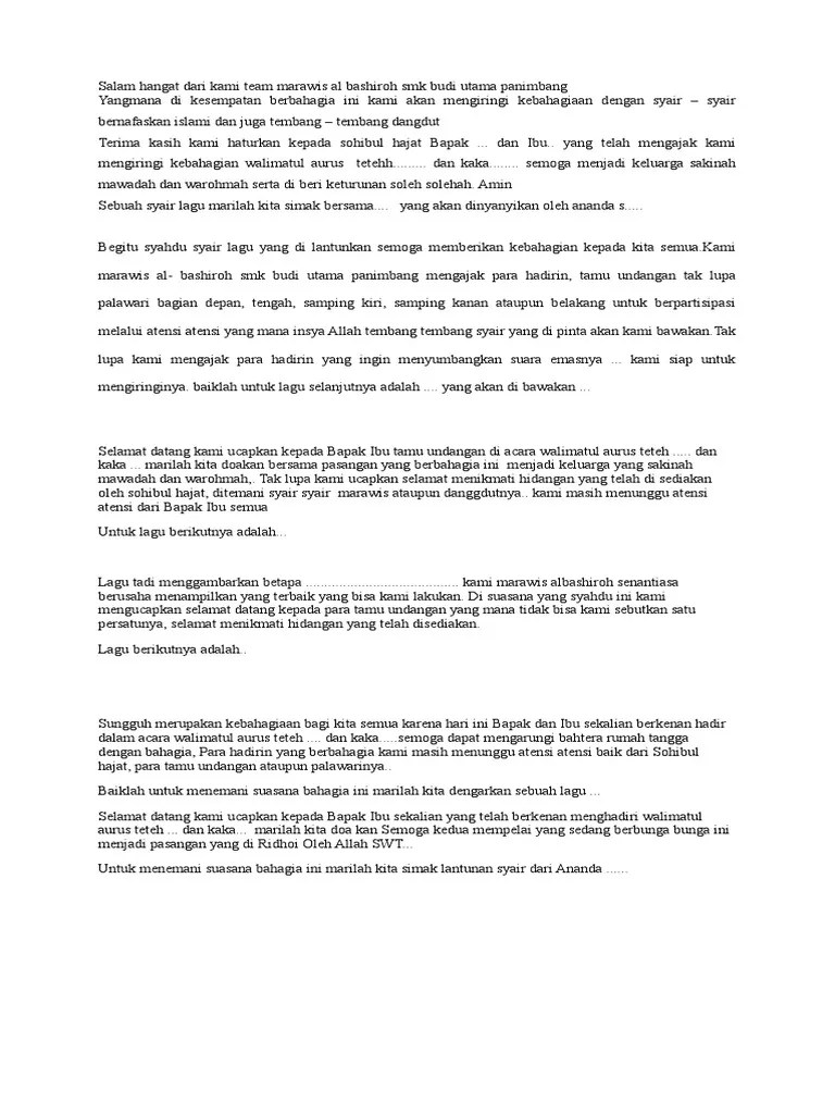 Contoh Teks Pidato Pengajian // Kumpulan Contoh Terbaru