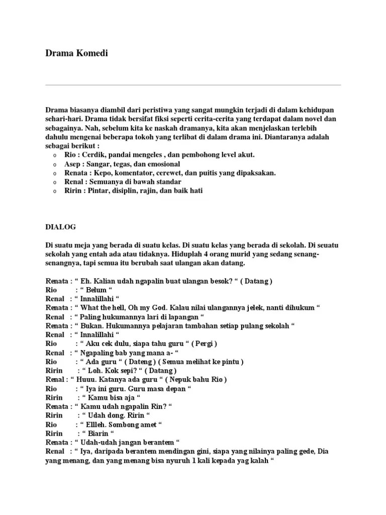 Teks Anekdot 4 Orang – Beinyu.com