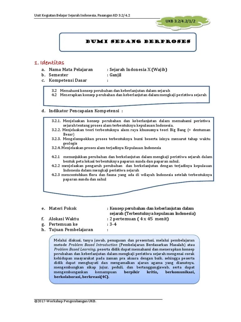 Salah Satu Contoh Konsep Perubahan Dan Keberlanjutan Dalam Sejarah Adalah