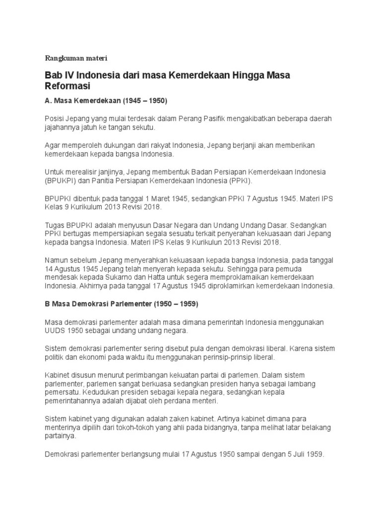 Yuk Bahas 8+ Jawaban Rangkuman Ips Kelas 9 Semester 1 [Terbaru] - Catatan  Bada