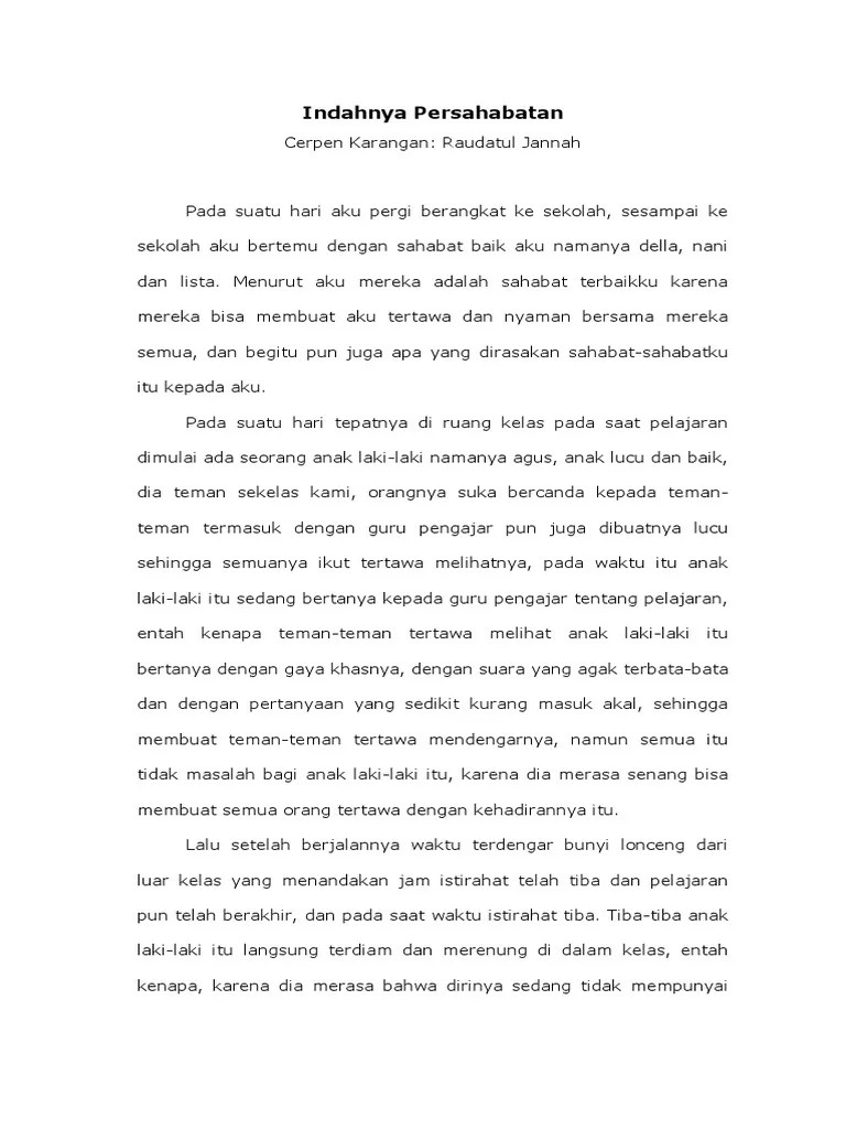 Contoh Cerkak Bahasa Jawa Pendidikan : Contoh cerpen basa jawa tentang  pendidikan keluarga minggu esuk iki dito ora kaya biasane.