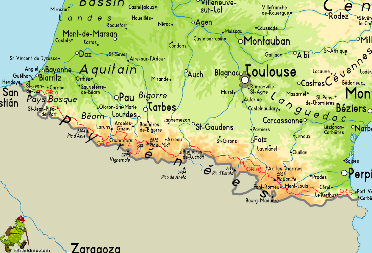 The greek historian herodotus says pyrene is the name of a town in celtic europe. Hiking the GR 10 - Basque Country - Two And Fro