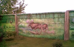 рисуем на даче