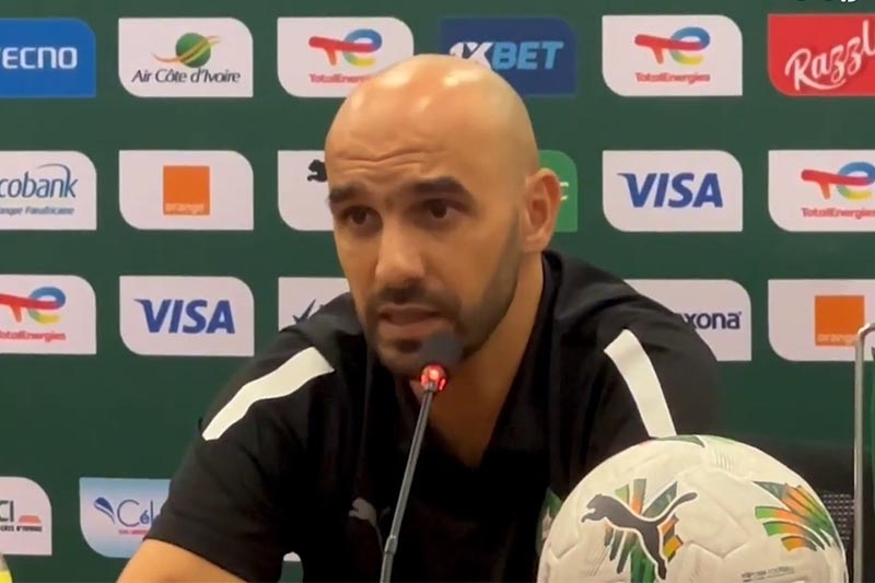 الركراكي: مزراوي جاهز وبوفال مصاب